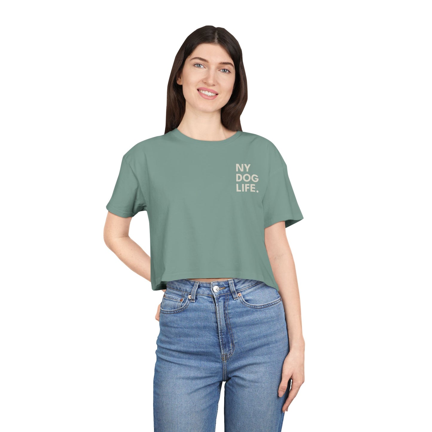 Women's No Thanks Crop Tee