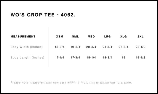 Women's Early Morning Crop Tee