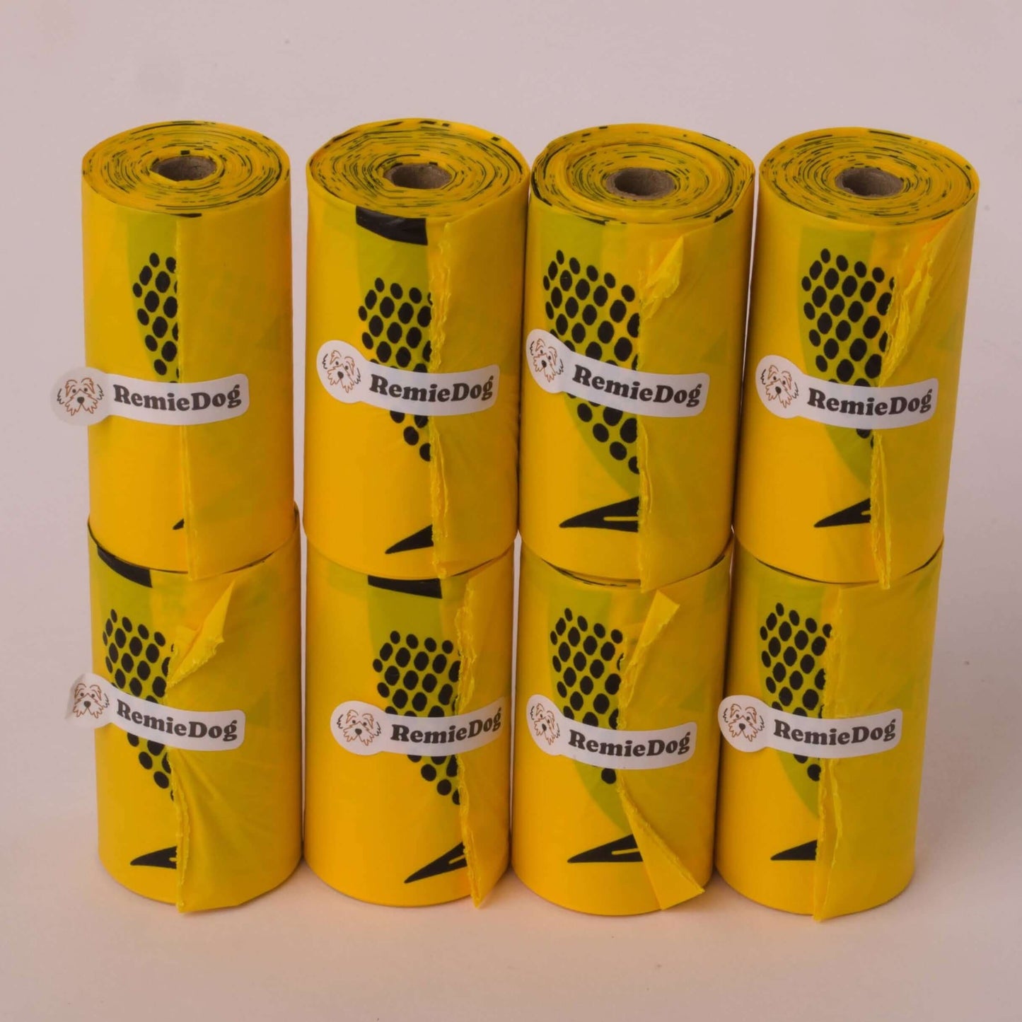 Compostable One-by-One Poop Bags – 8 Rolls