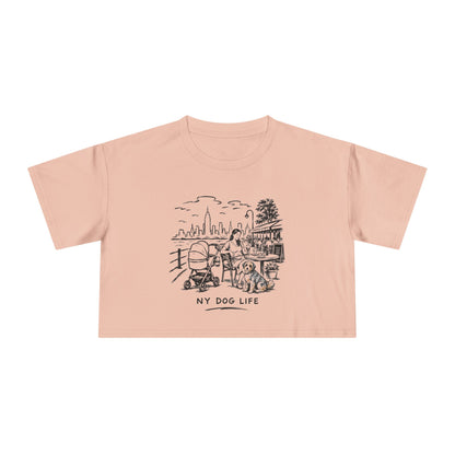 Women's Graphic Crop Tee