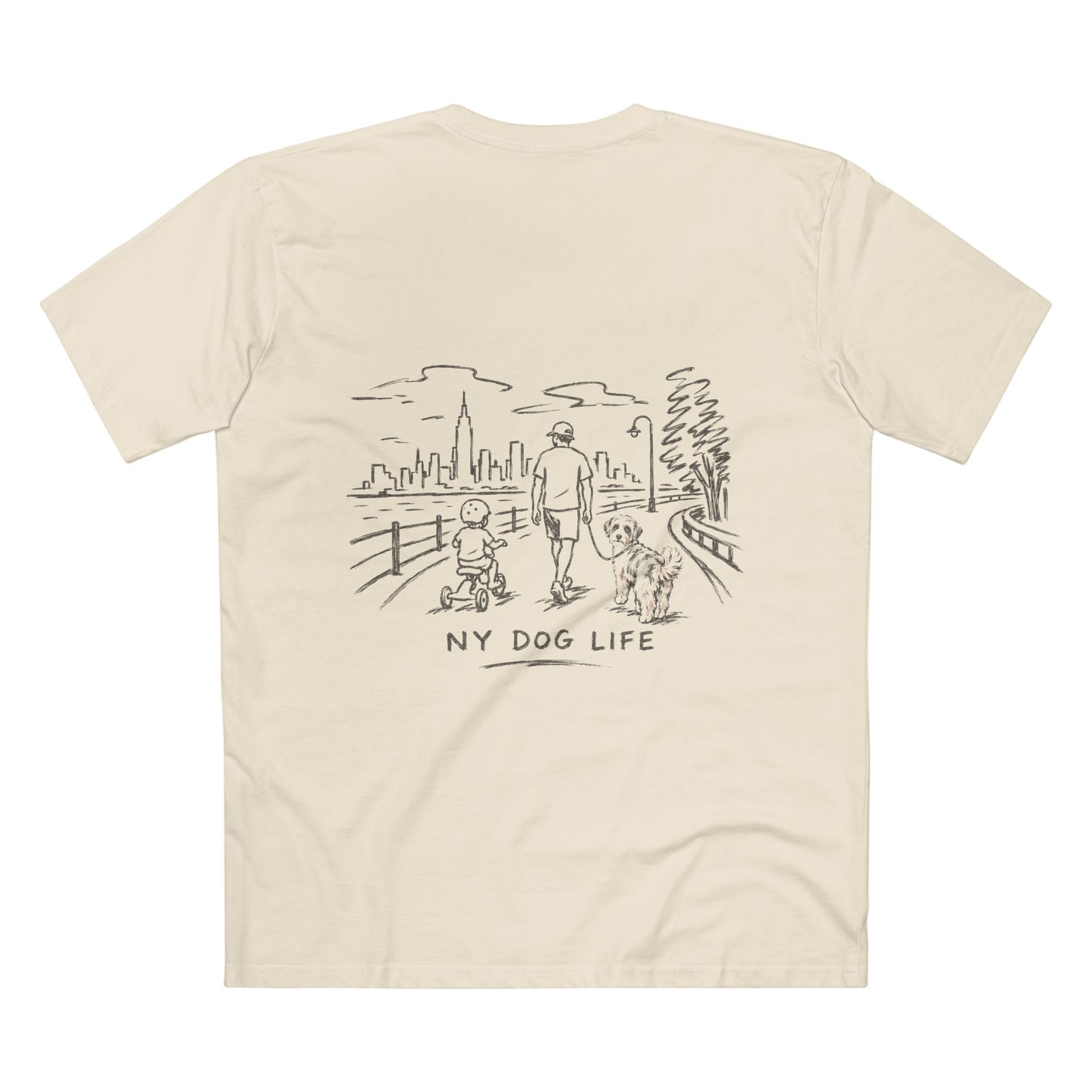 Men's NY Dog Life Graphic Tee