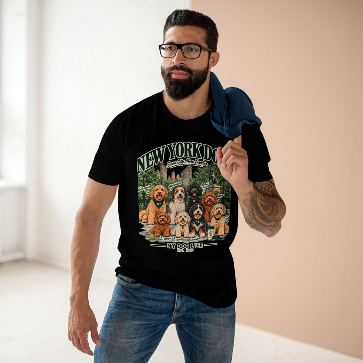 Men's NYC Doodle Graphic Tee