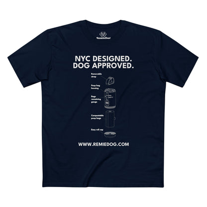 RemieDog Blueprint Unisex Tee