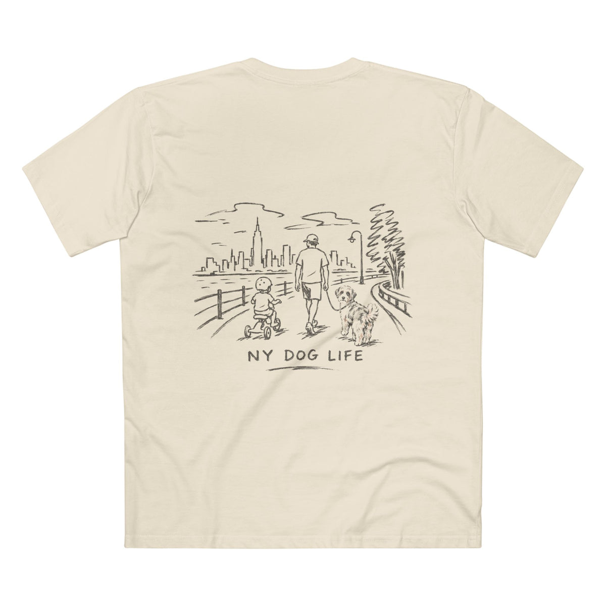 Men's NY Dog Life Graphic Tee