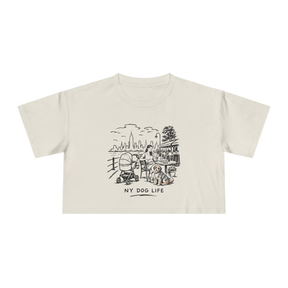 Women's Graphic Crop Tee