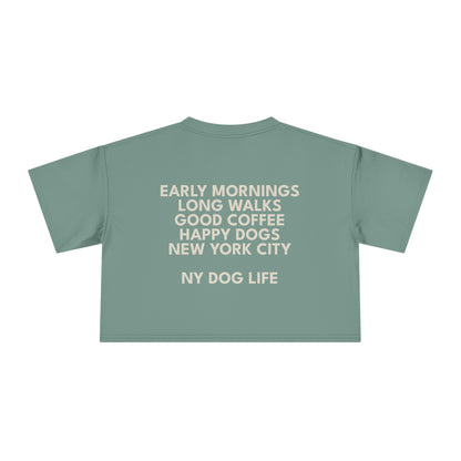 Women's Early Morning Crop Tee
