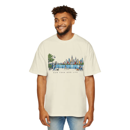 New York Dog Life — Heavyweight Waterfront Tee