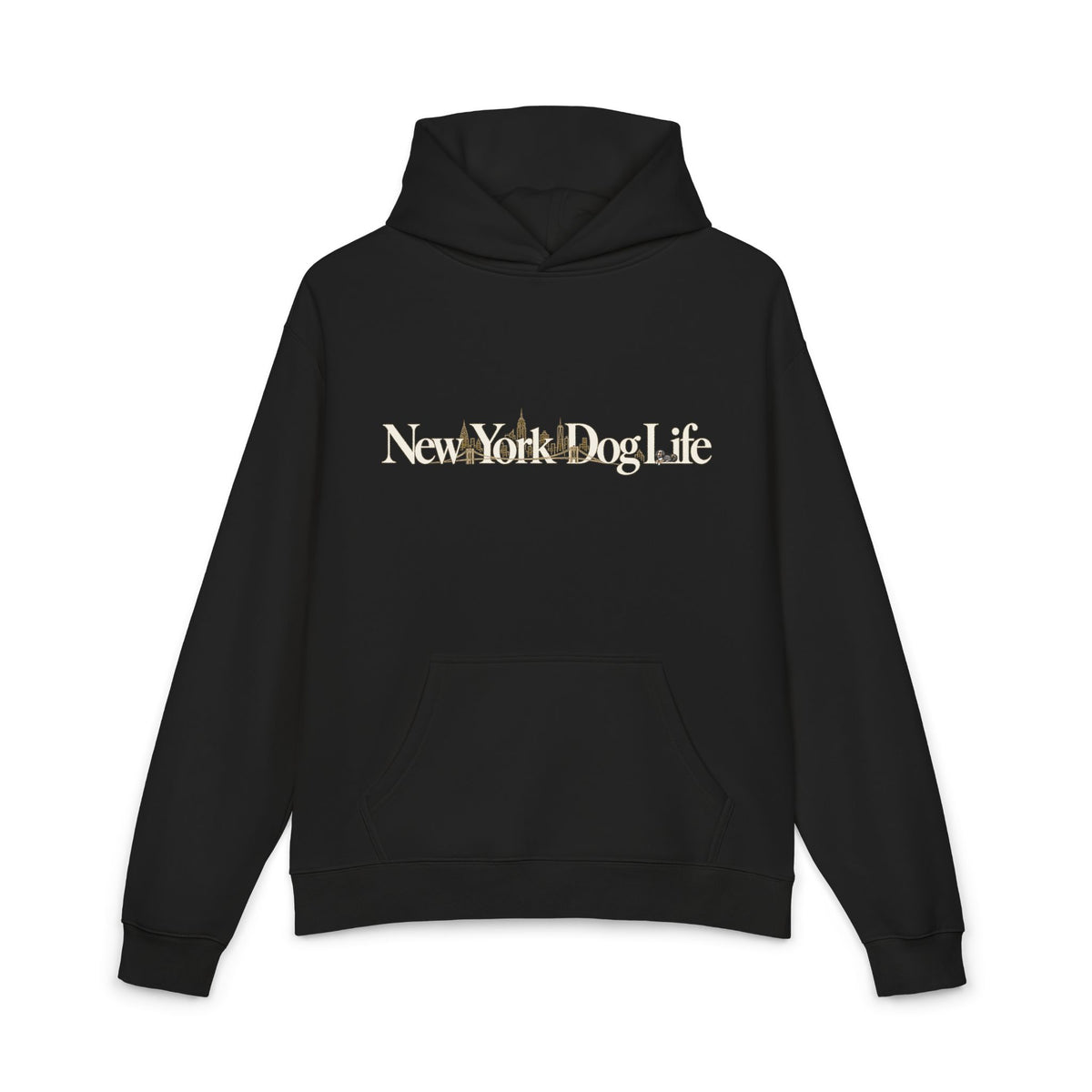 New York Dog Life — Skyline Hoodie