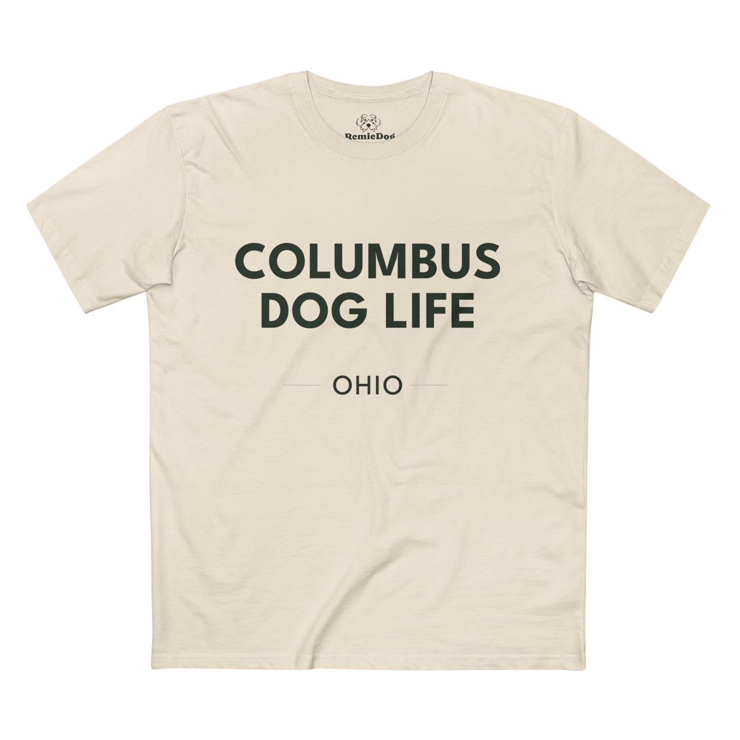 COLUMBUS DOG LIFE - Men's Graphic Tee