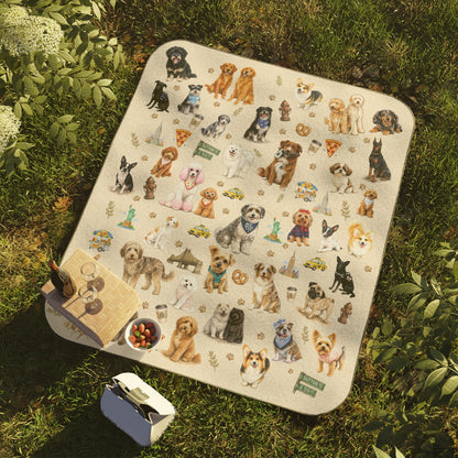 NY Dog Life Community Picnic Blanket