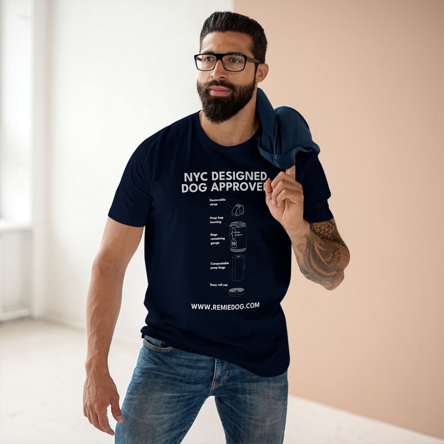 RemieDog Blueprint Unisex Tee