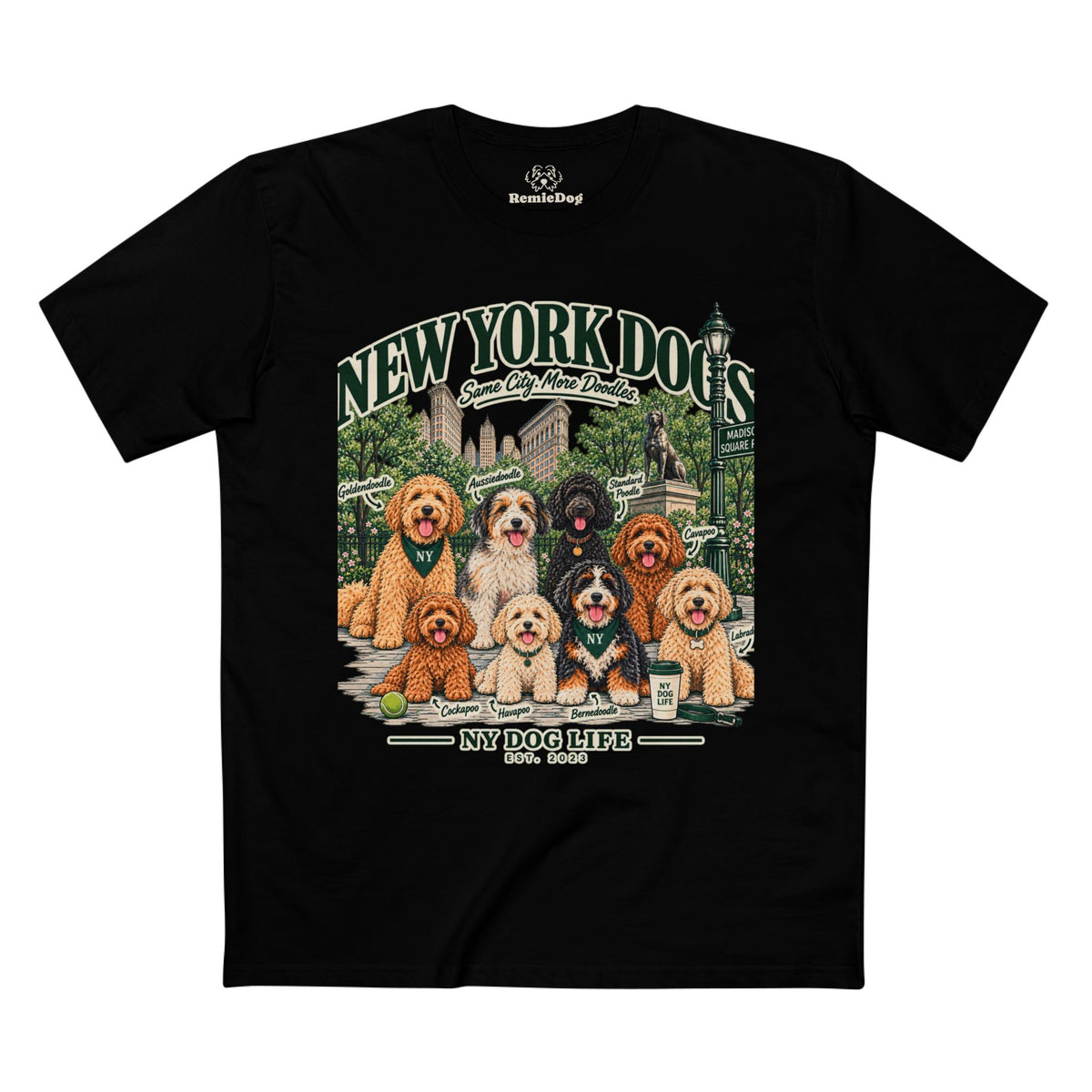 Men's NYC Doodle Graphic Tee