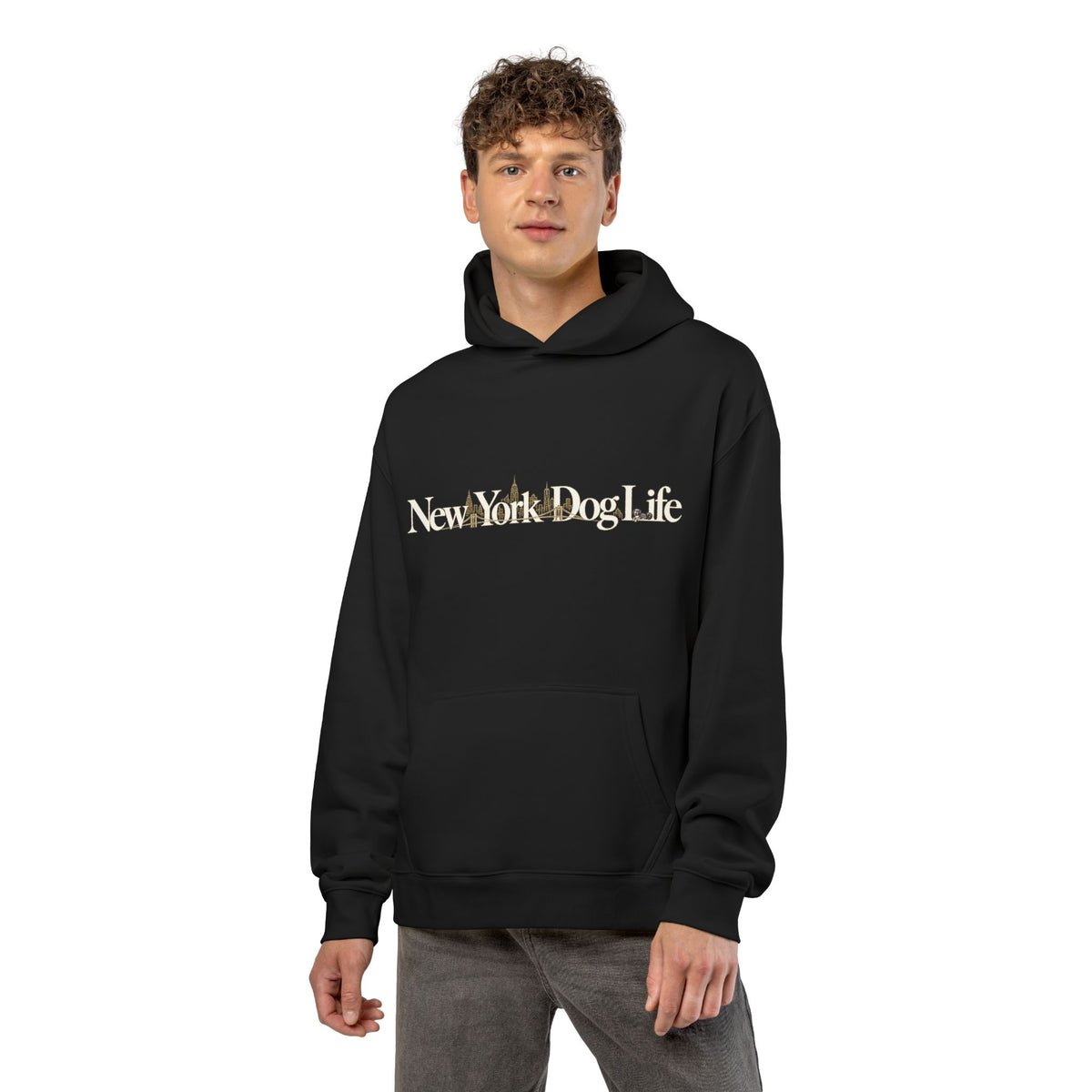 New York Dog Life — Skyline Hoodie
