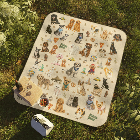 NY Dog Life Community Picnic Blanket