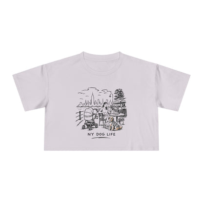 Women's Graphic Crop Tee