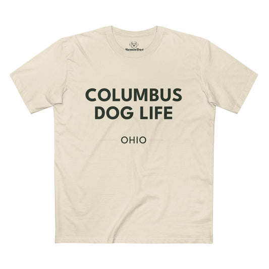 COLUMBUS DOG LIFE - Men's Graphic Tee